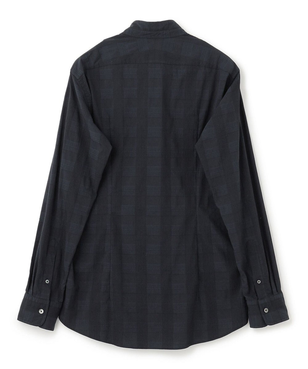 JOSEPH HOMME ドビーチェックストレッチ　ウイングカラーシャツ 