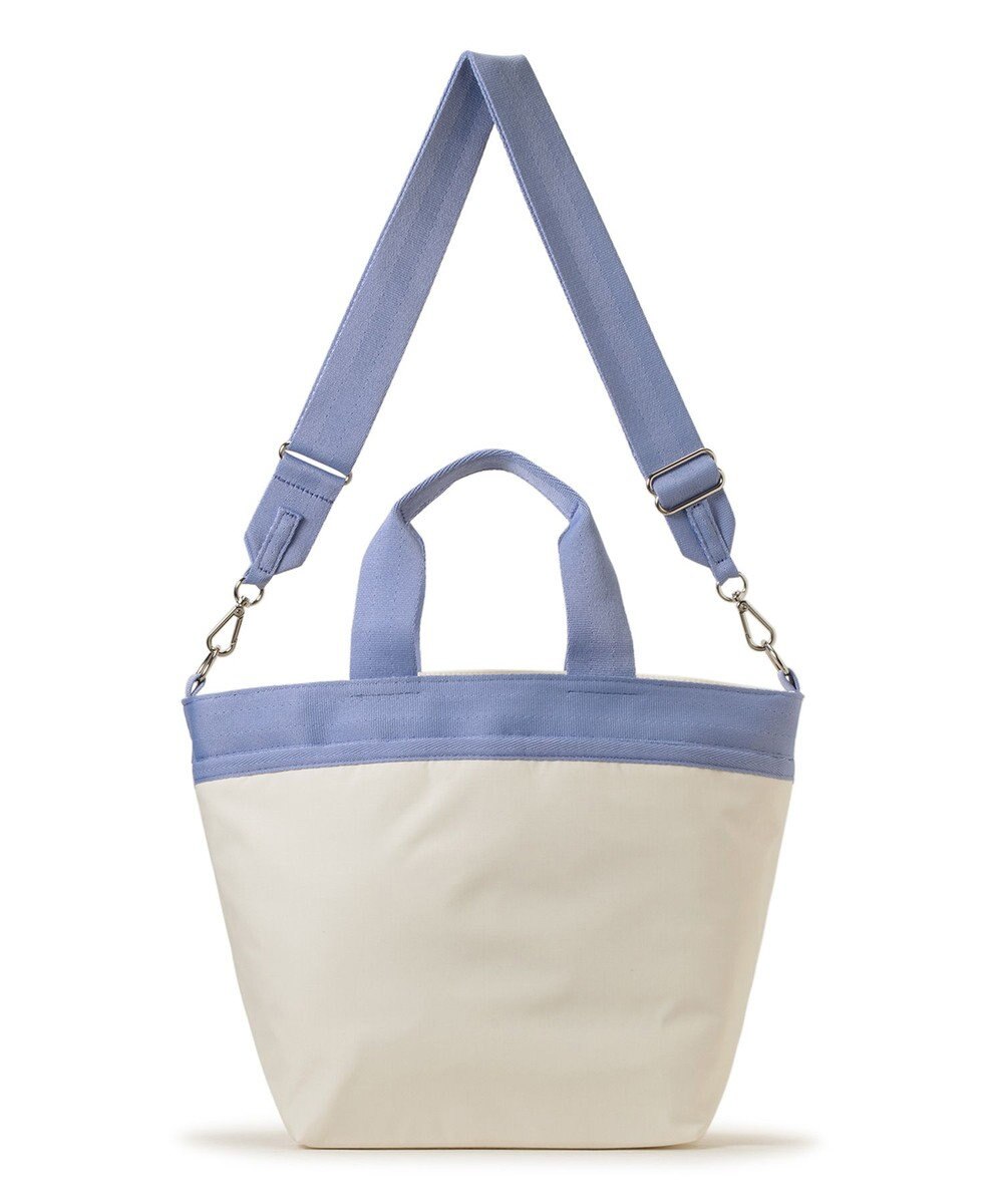 LeSportsac BUCKET TOTE/メレンゲ/ペリウィンクルドリーム 