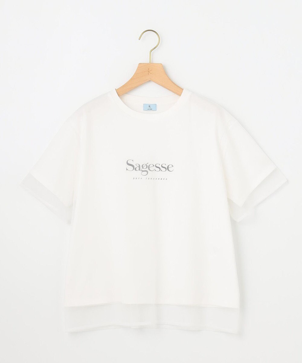 組曲 チュールロゴ Ｔシャツ 