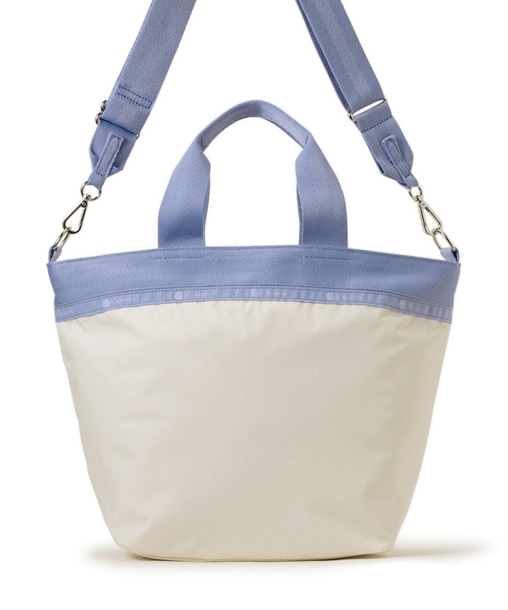 LeSportsac BUCKET TOTE/メレンゲ/ペリウィンクルドリーム 