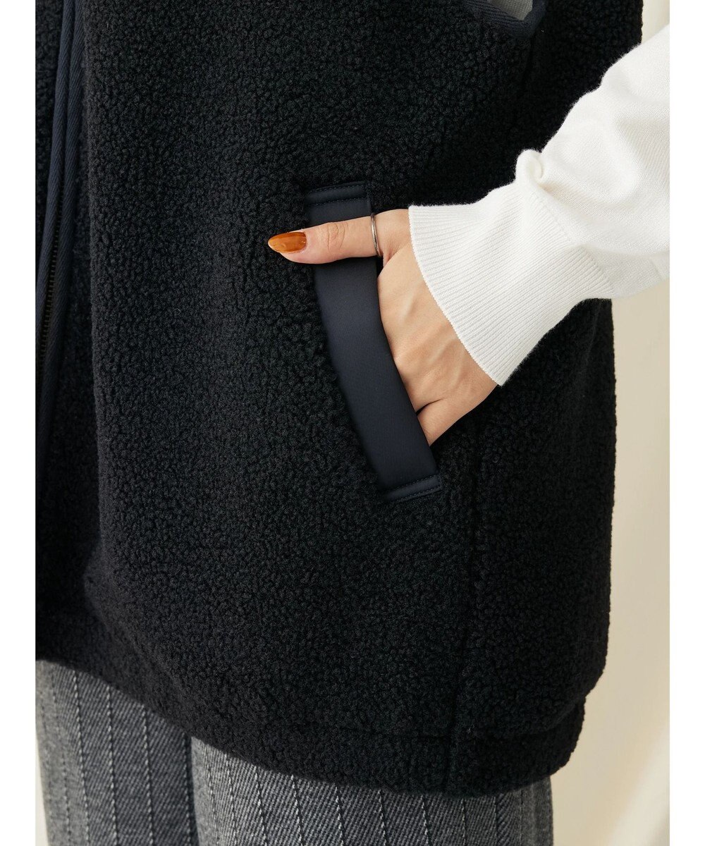 CRAFT STANDARD BOUTIQUE キルティングボア切替ベスト 