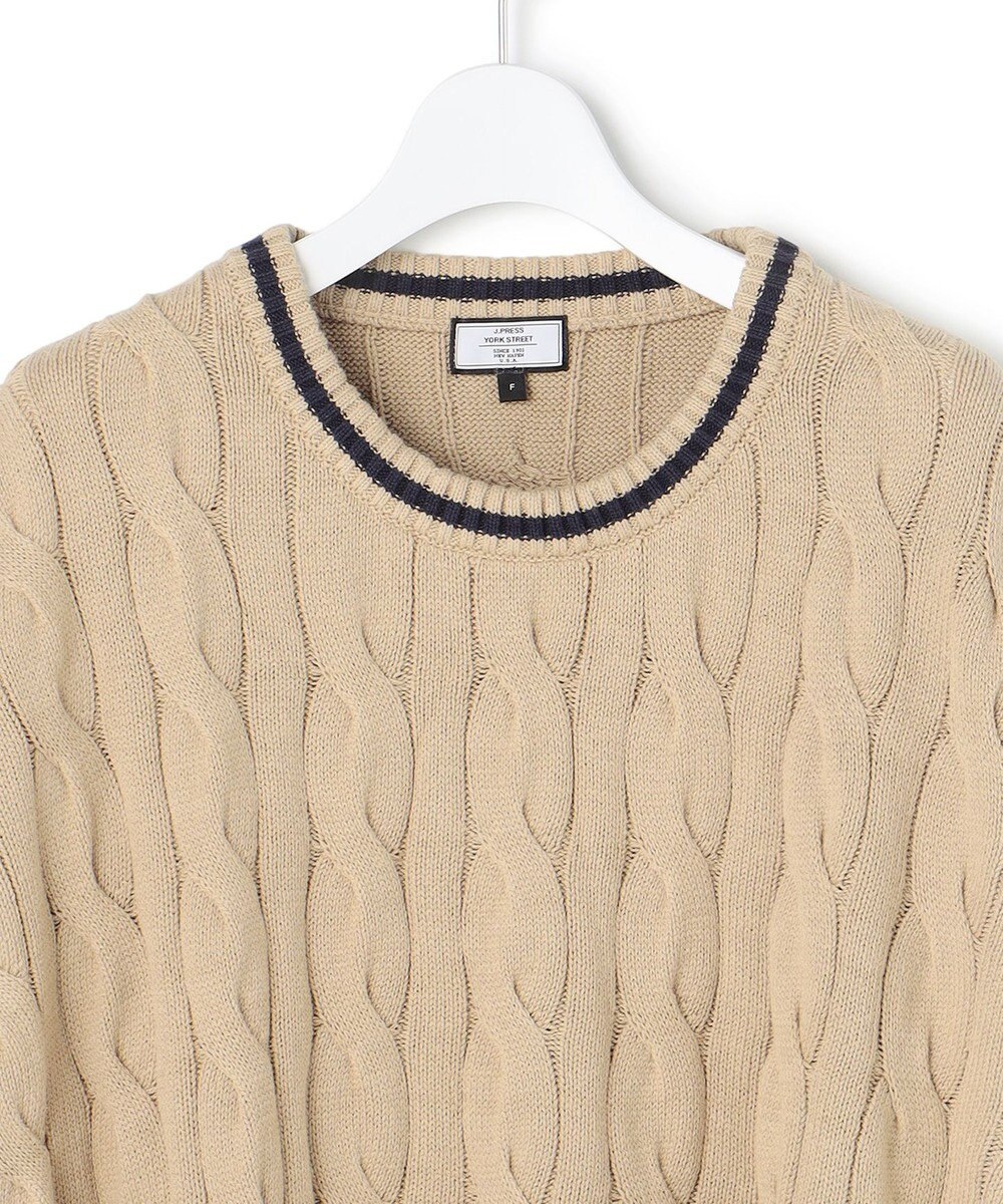 J.PRESS YORK STREET 【WOMEN】チルデンクルーネック ニットベスト 