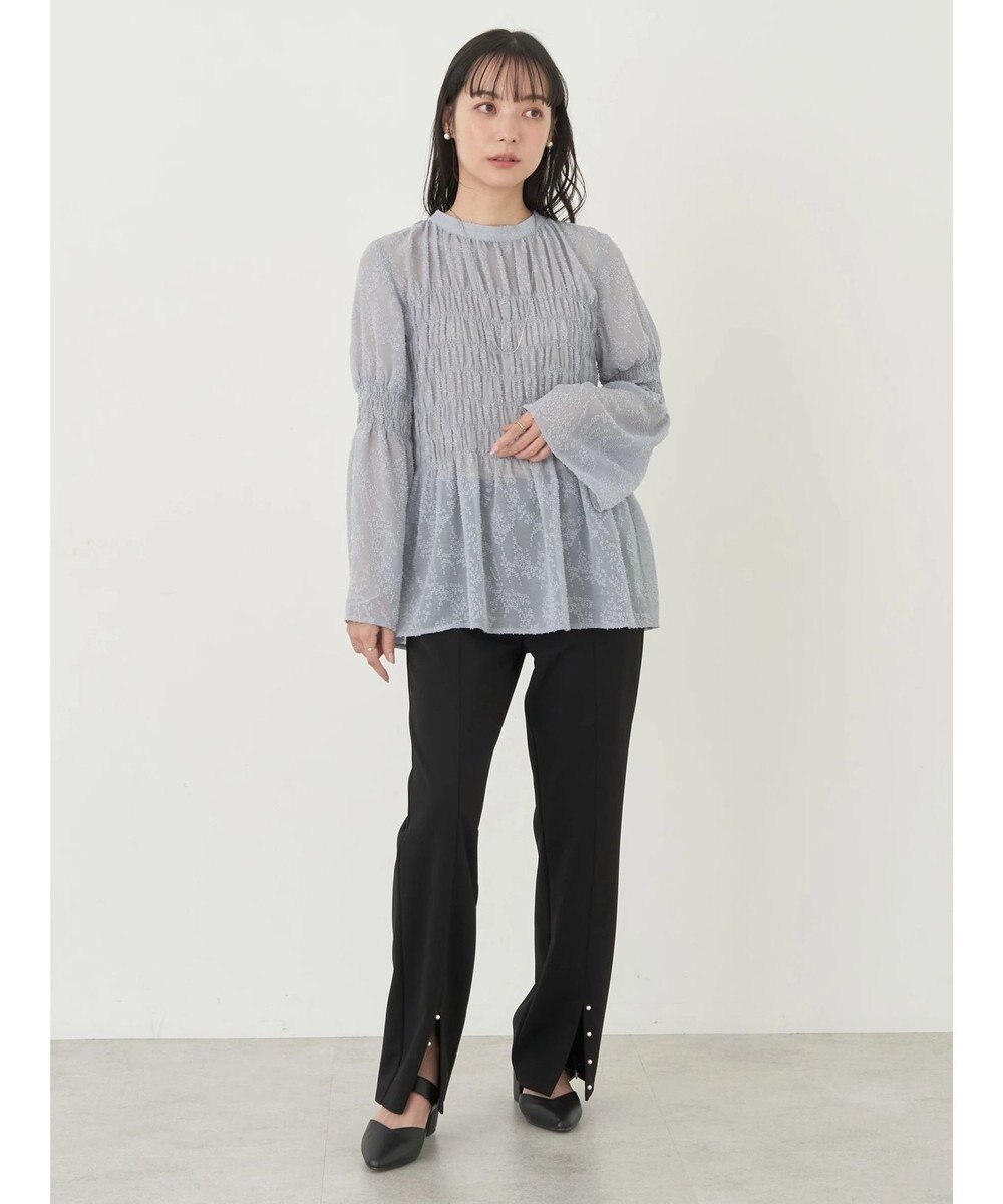 earth music&ecology パールスリットパンツ 