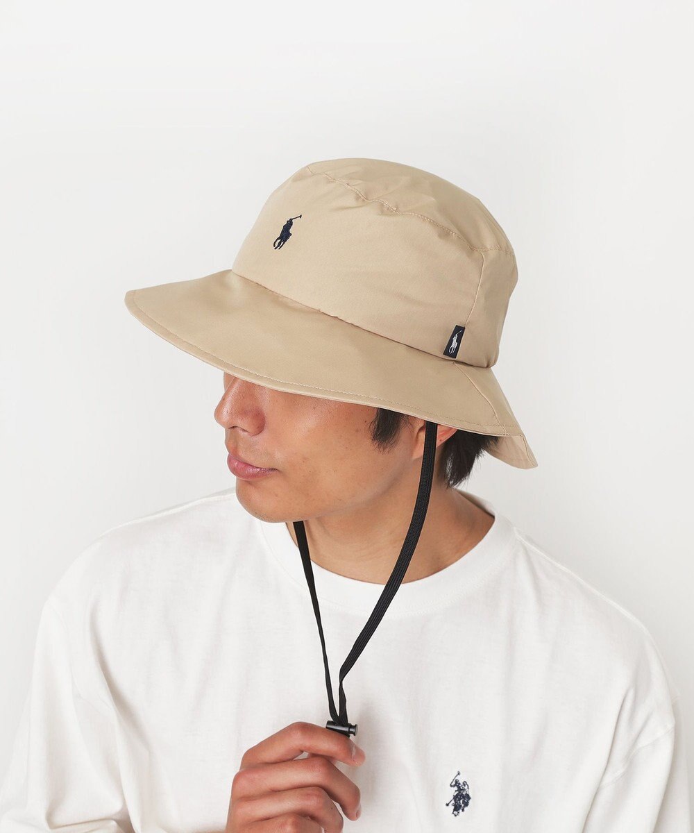 MOONBAT POLO RALPH LAUREN 刺繍 リップパラソルハット 