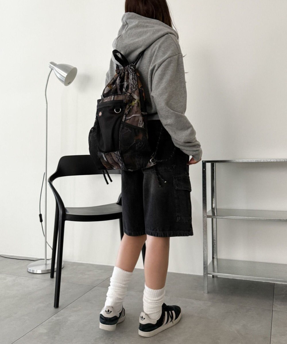 WEGO 【ユニセックス着用ITEM】別注Dickiesメッシュポケットナップサック 