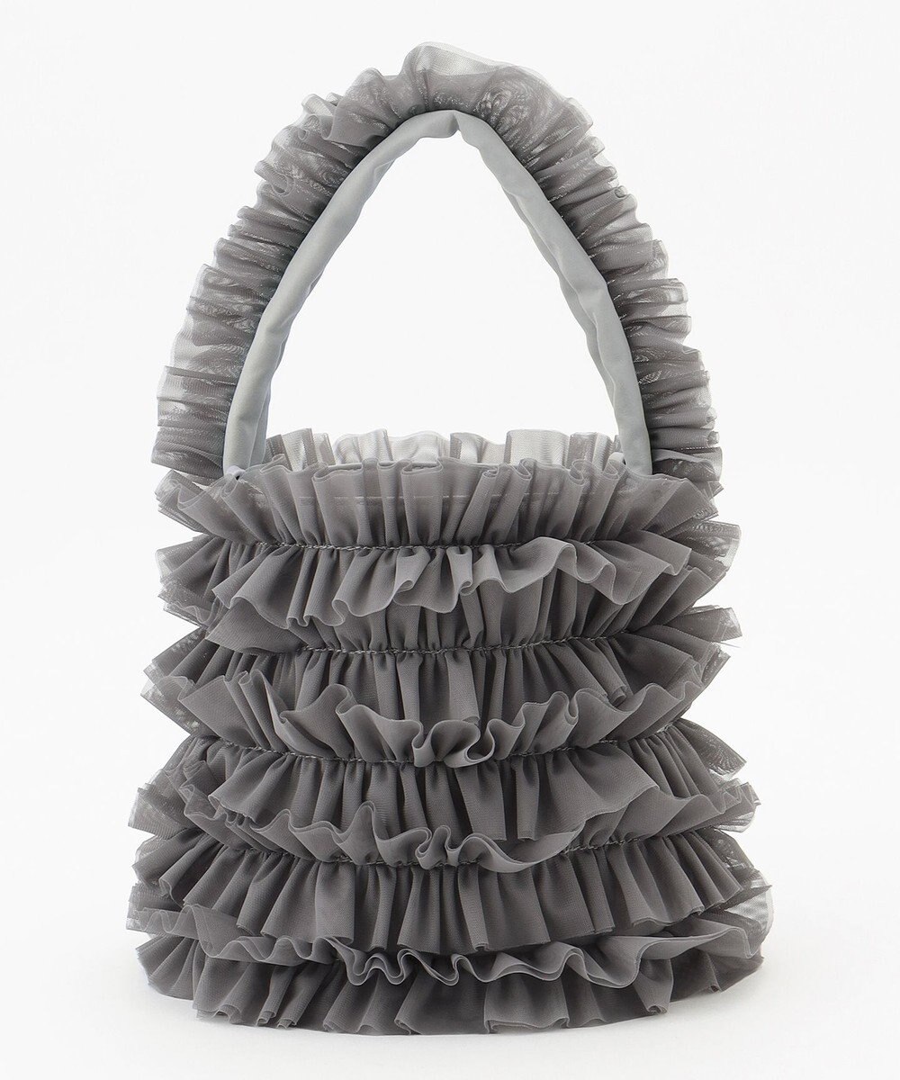 LA BAGAGERIE 【MONICA】チュールフリル2WAYバッグ 