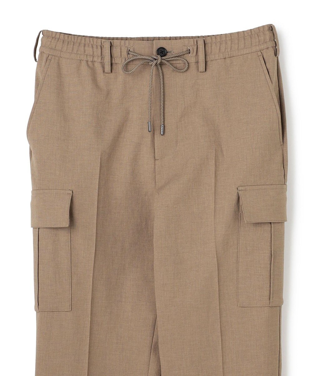 JOSEPH HOMME 【新素材】テクノクロスストレッチ　ドローコード付きストレートカーゴパンツ / HOVE CARGO 