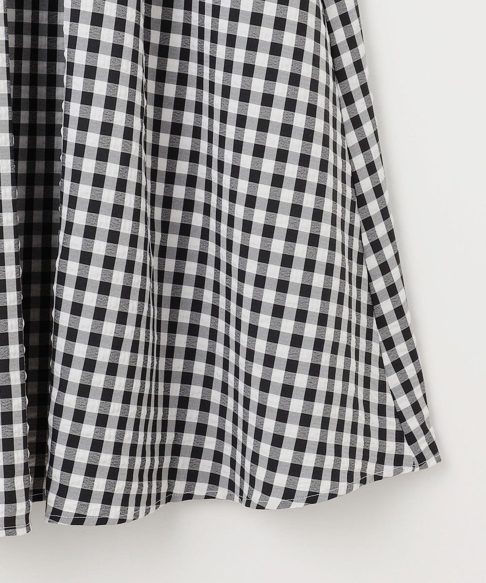 ANY 【ウエストゴム】ギンガムフレアスカート 