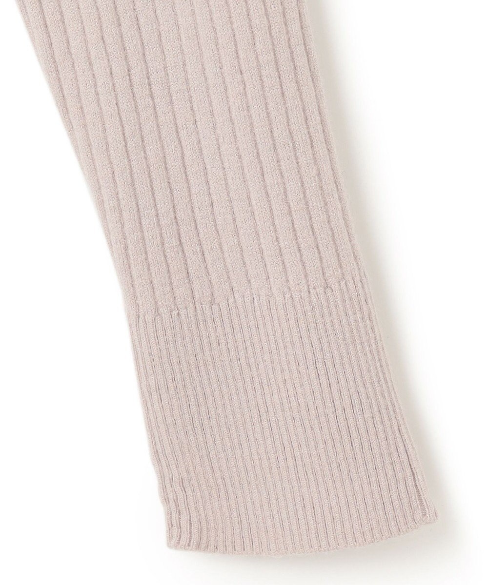 UNFILO 【吸湿発熱】リブ タートルネック ニット 