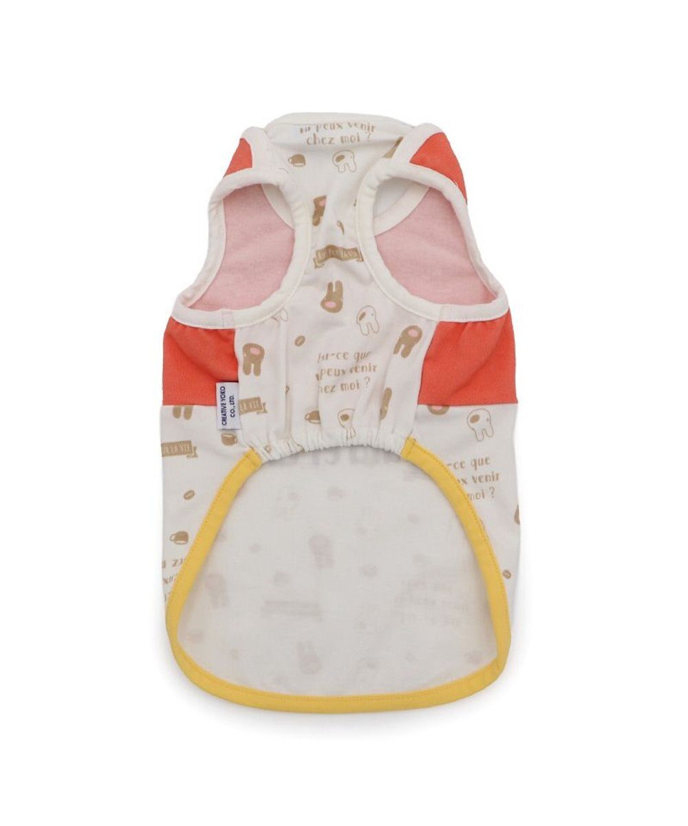 PET PARADISE リサとガスパール ペティヒート タンクトップ 《カフェ柄》 小型犬 