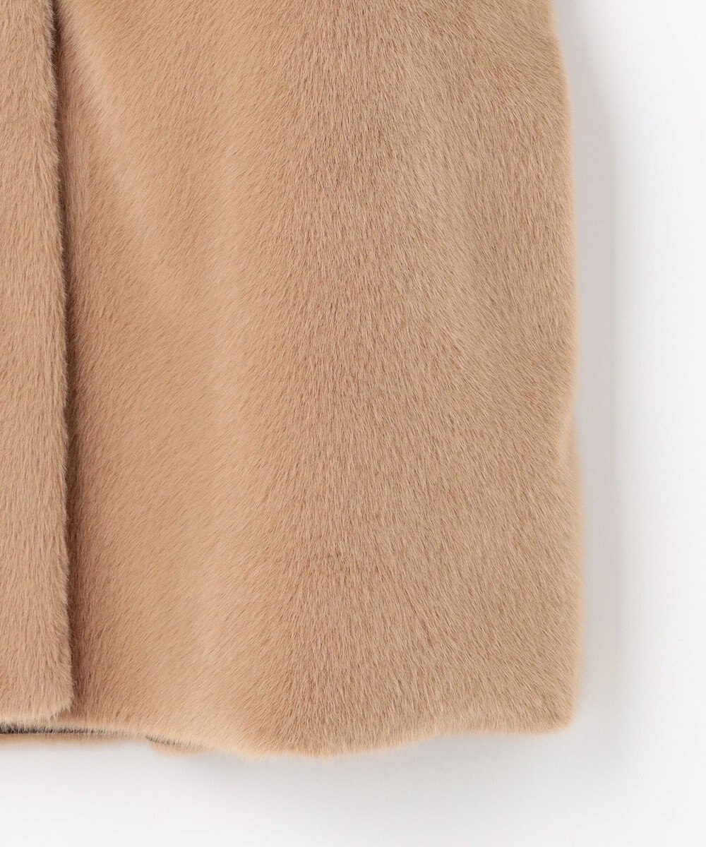 ANY SIS Luxuryフェイクムートン コート 