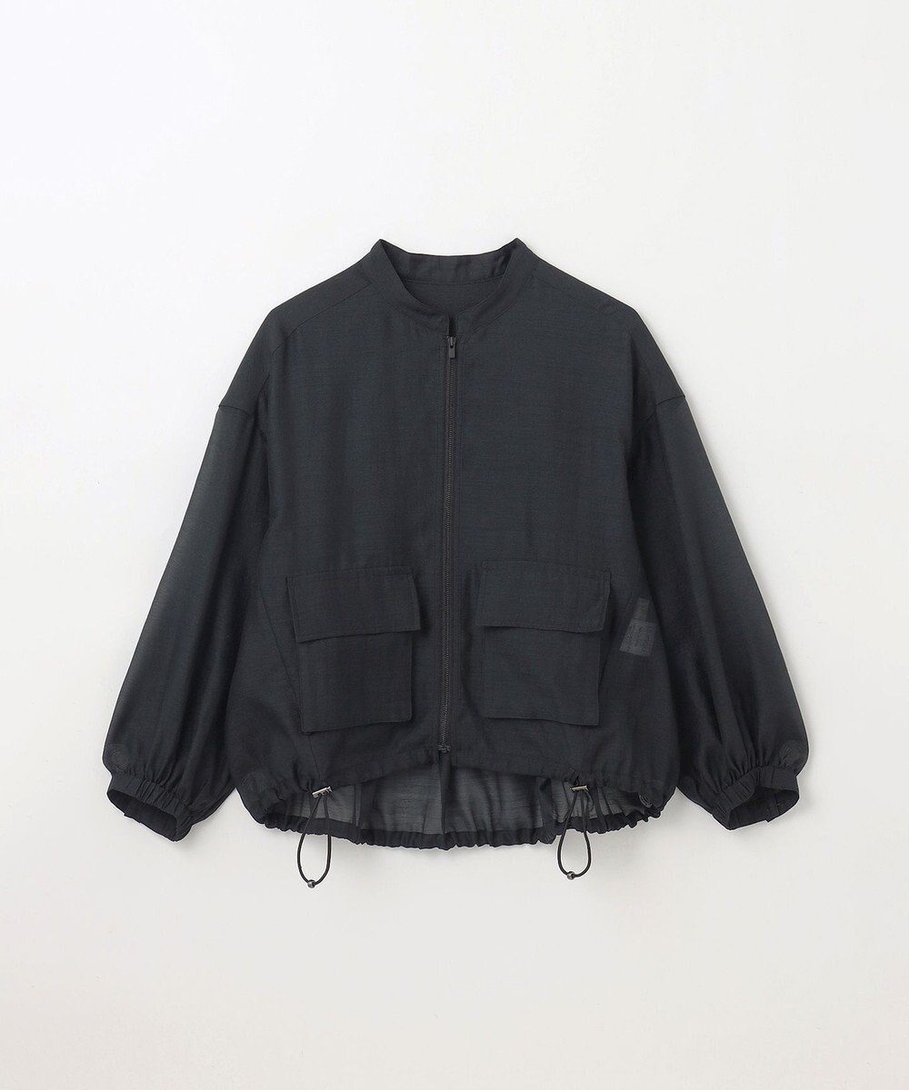 GRACE CONTINENTAL シアードレープブルゾン 