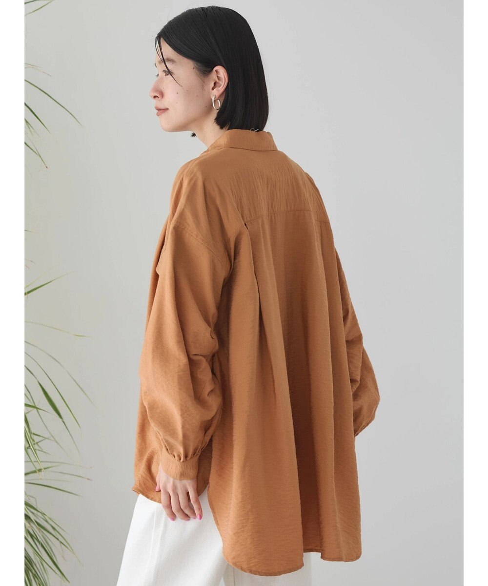 AMERICAN HOLIC 接触冷感Ｗポケット袖タックシャツチュニック 