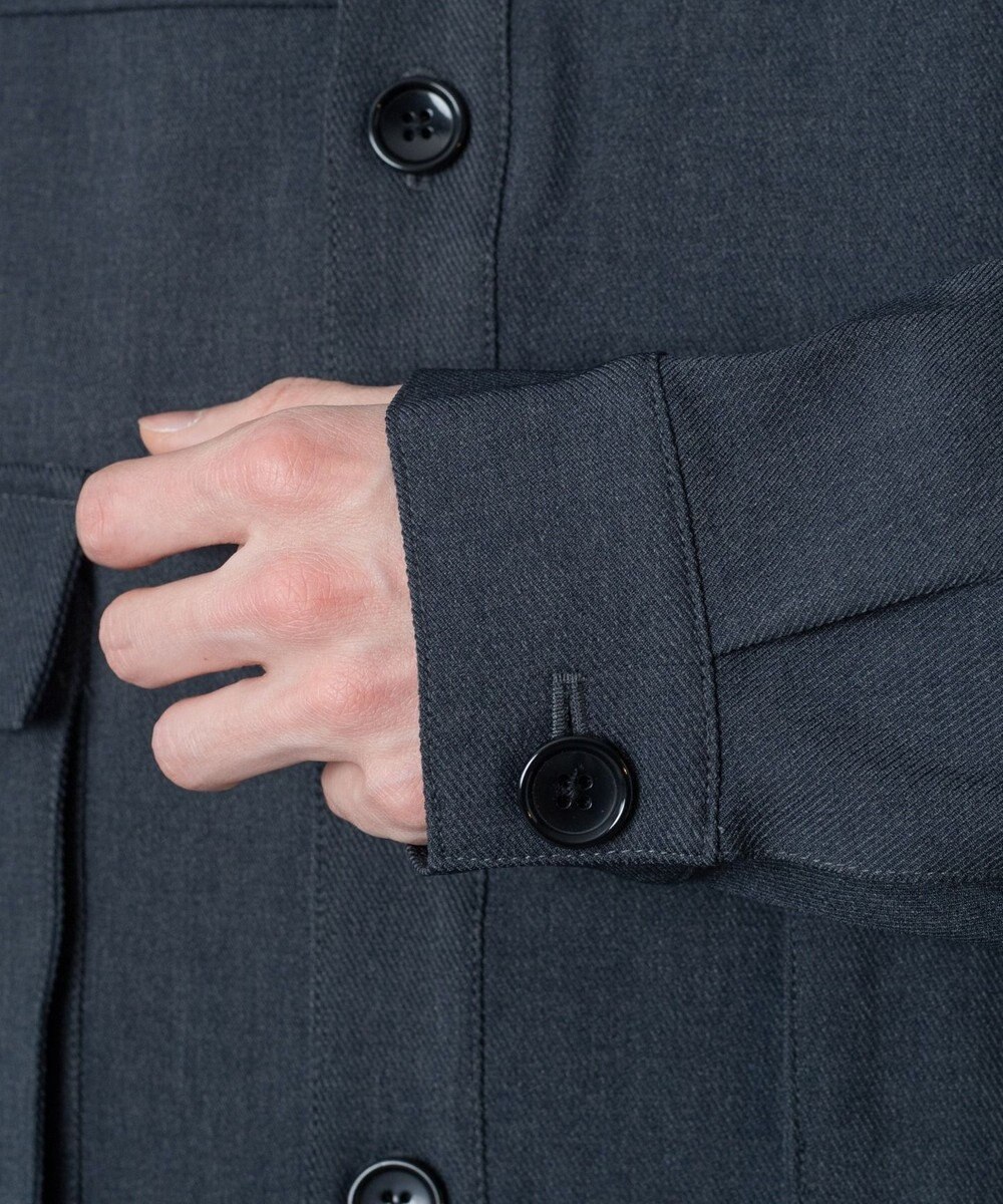 WEGO 【ユニセックス着用ITEM】ダブルポケットショートジャケット 