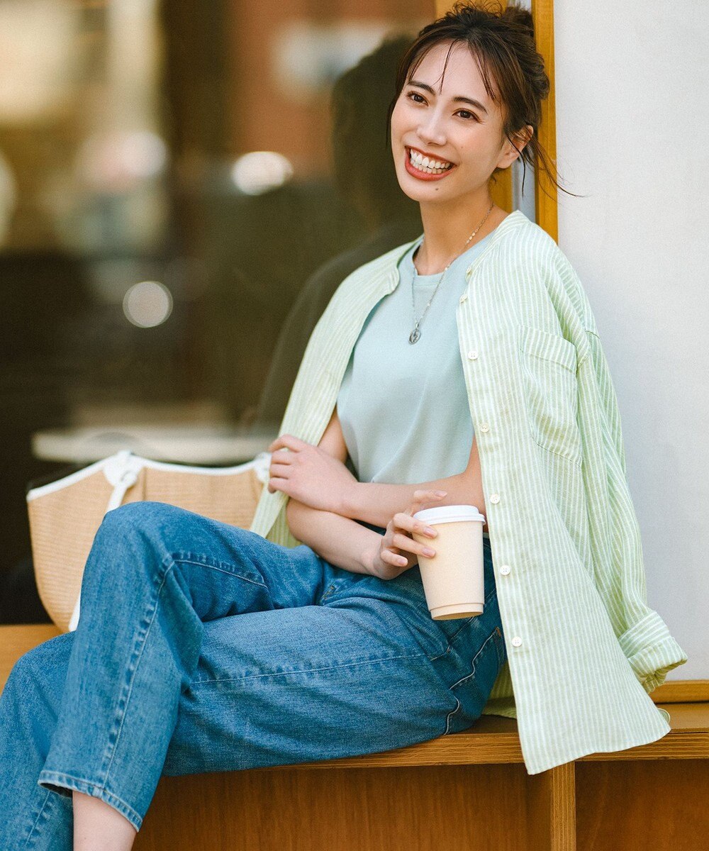 23区 【CLASSY.6月号掲載】雑材ミドル トートバッグ 