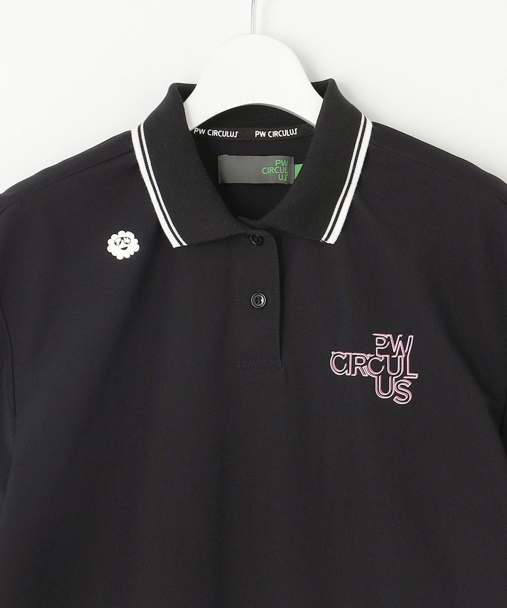 PW CIRCULUS 【UV遮蔽率95.3% UVカット / 速乾 / ストレッチ】【WOMEN】PW NEW ベーシックポロ ゴルフウェア レディース 
