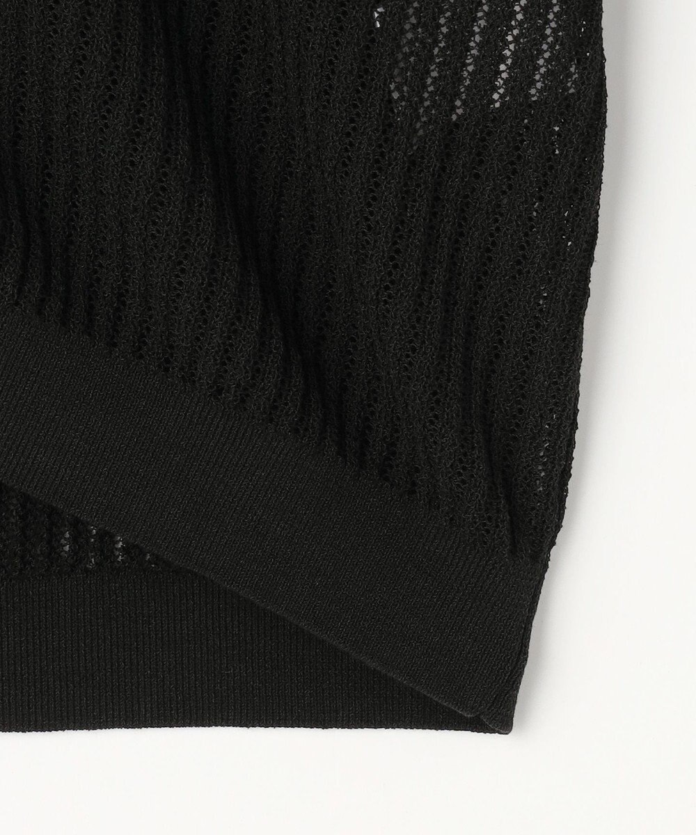 組曲 【先行予約・WEB限定】レーシーニット レース襟付き カーディガン 