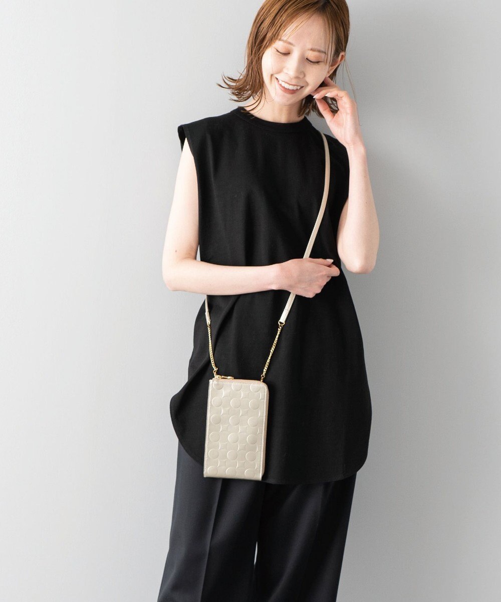 MIYABIYA La quoh with kirakaracho 南蛮七宝エンボスレザー モバイルケース 