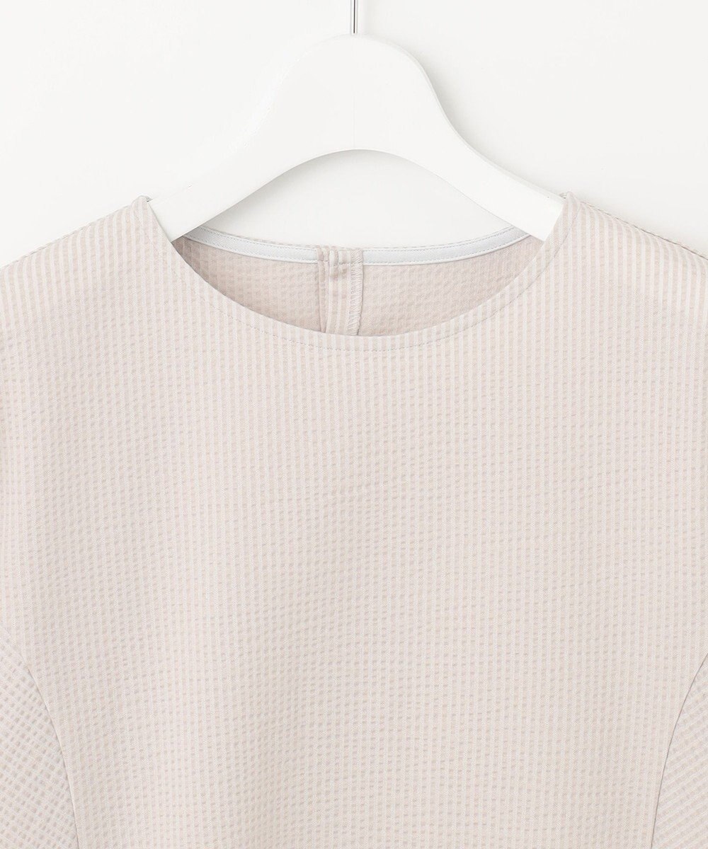 J.PRESS LADIES L 【WEB限定カラーあり・抗菌消臭・吸水速乾】サッカージャージー ボリュームスリーブ カットソー 