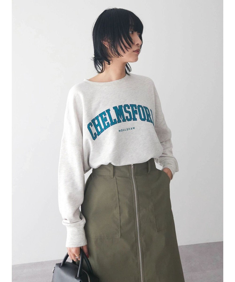 Green Parks ロゴ裏毛チュニック 