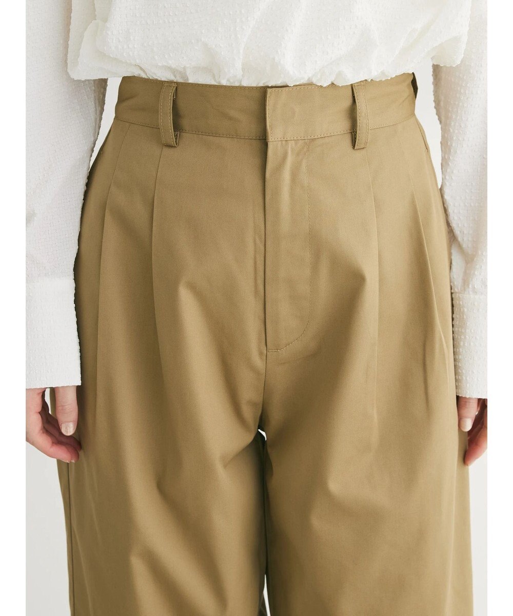 Green Parks ツータックチノパンツ 