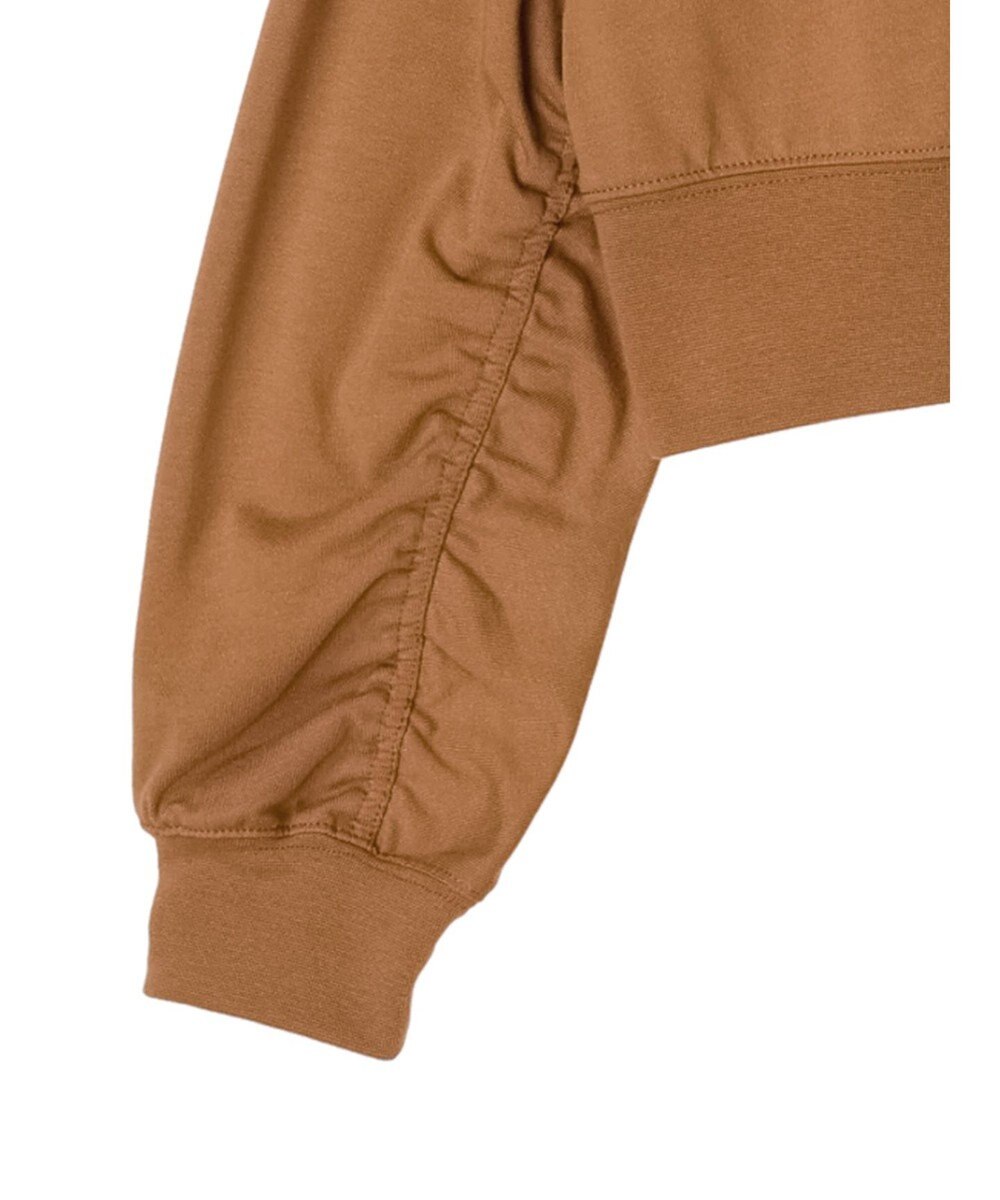 Green Parks ・ＥＬＥＮＣＡＲＥ　ＤＵＥシャーリング袖プルオーバー 