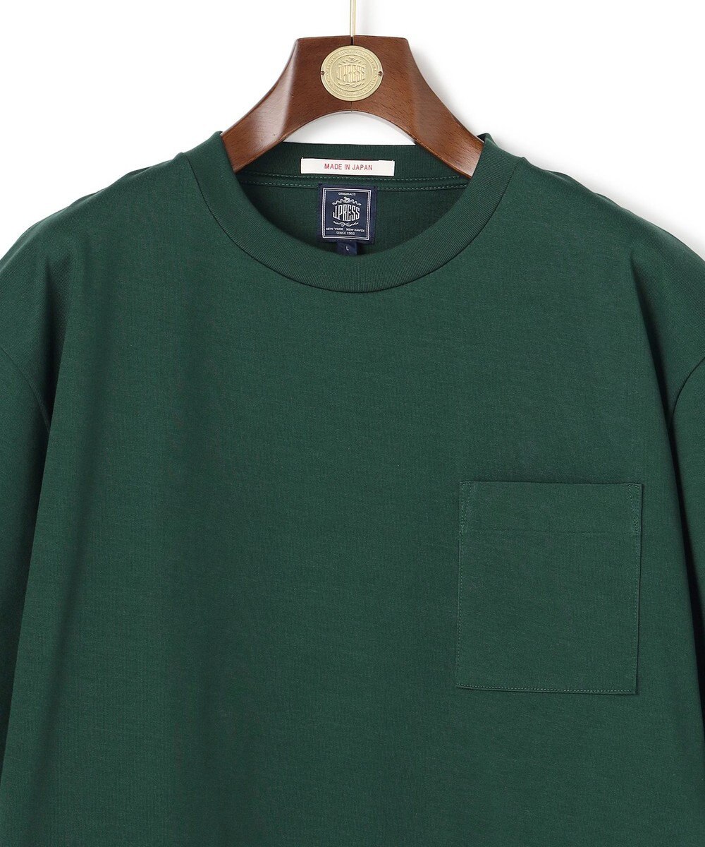 J.PRESS MEN 【J.PRESS ORIGINALS】Hight Twist Giza Pocket T-Shirt / Japan Made 