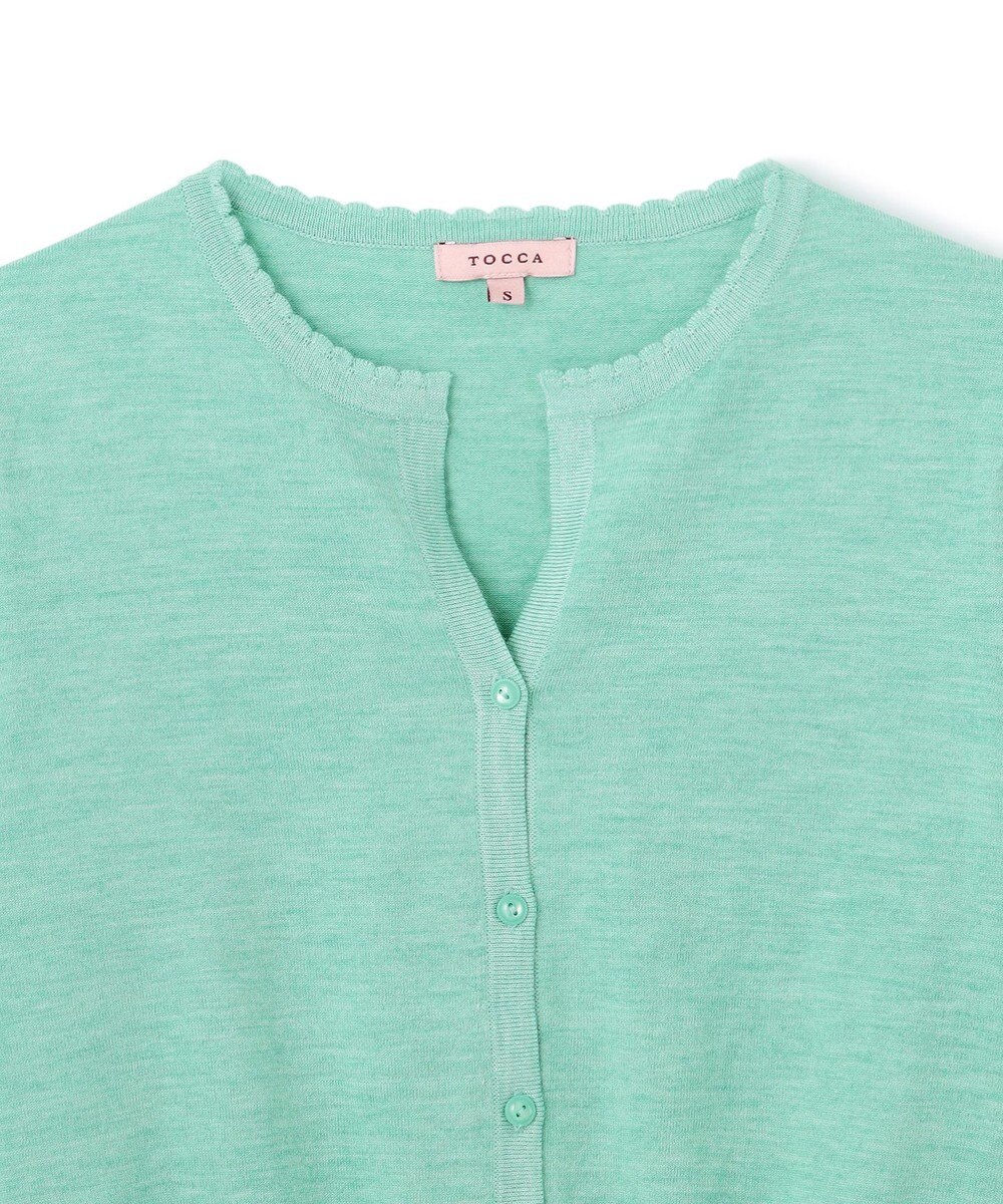 TOCCA 【洗える】WAVE CARRENT CARDIGAN カーディガン 