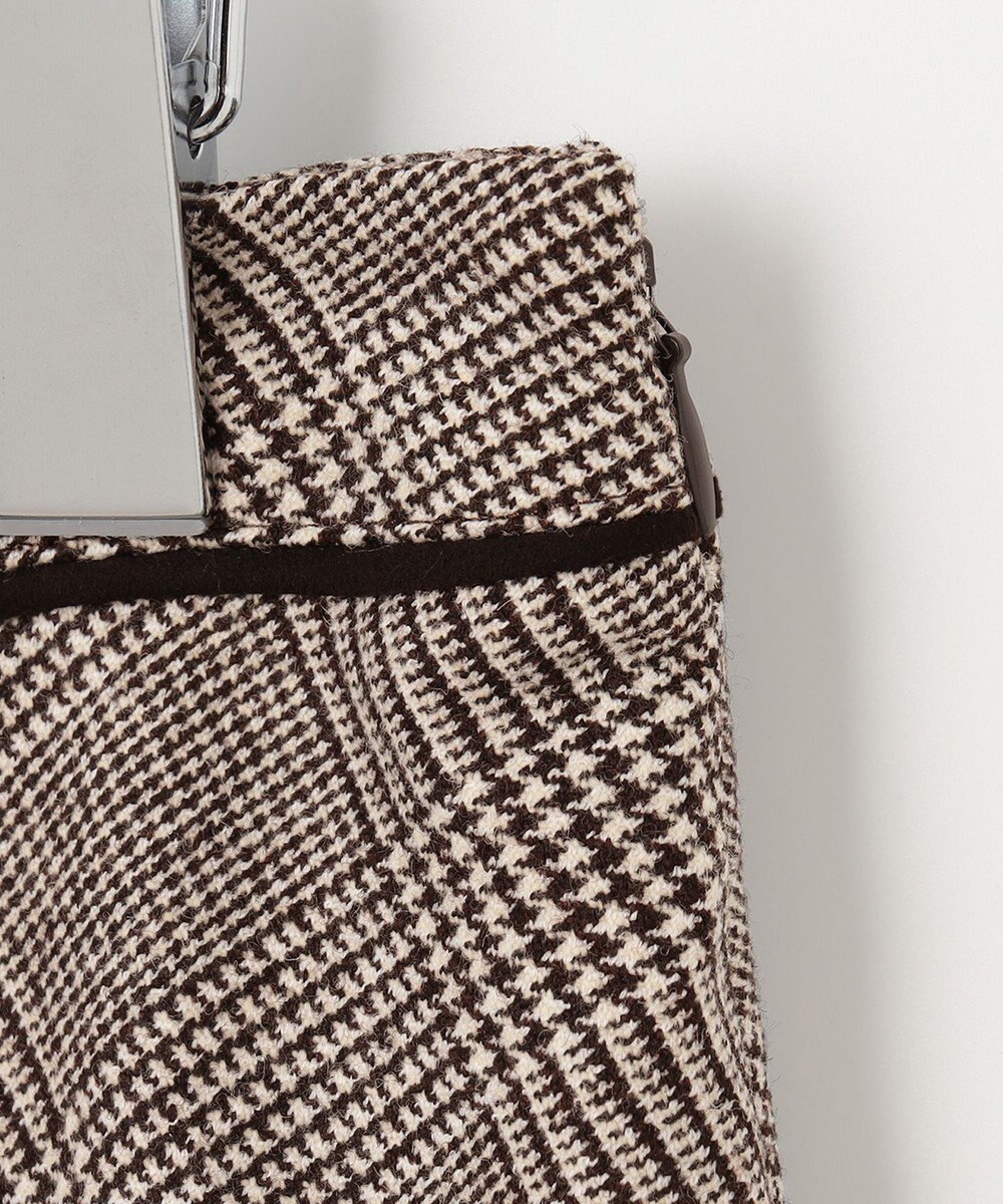 J.PRESS LADIES クラシカル グレンチェック フレアー スカート 