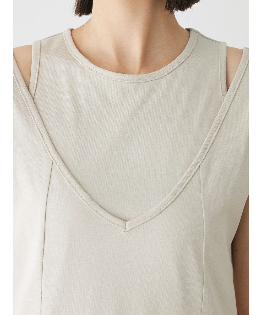 Green Parks カットワークデザインカットソーワンピース 