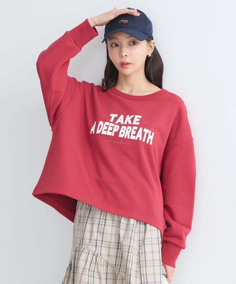 earth music&ecology アソートロゴスウェット 