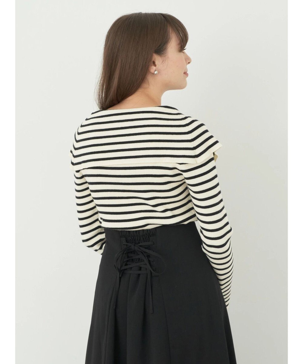 earth music&ecology ＢＩＧカラーニットプルオーバー 