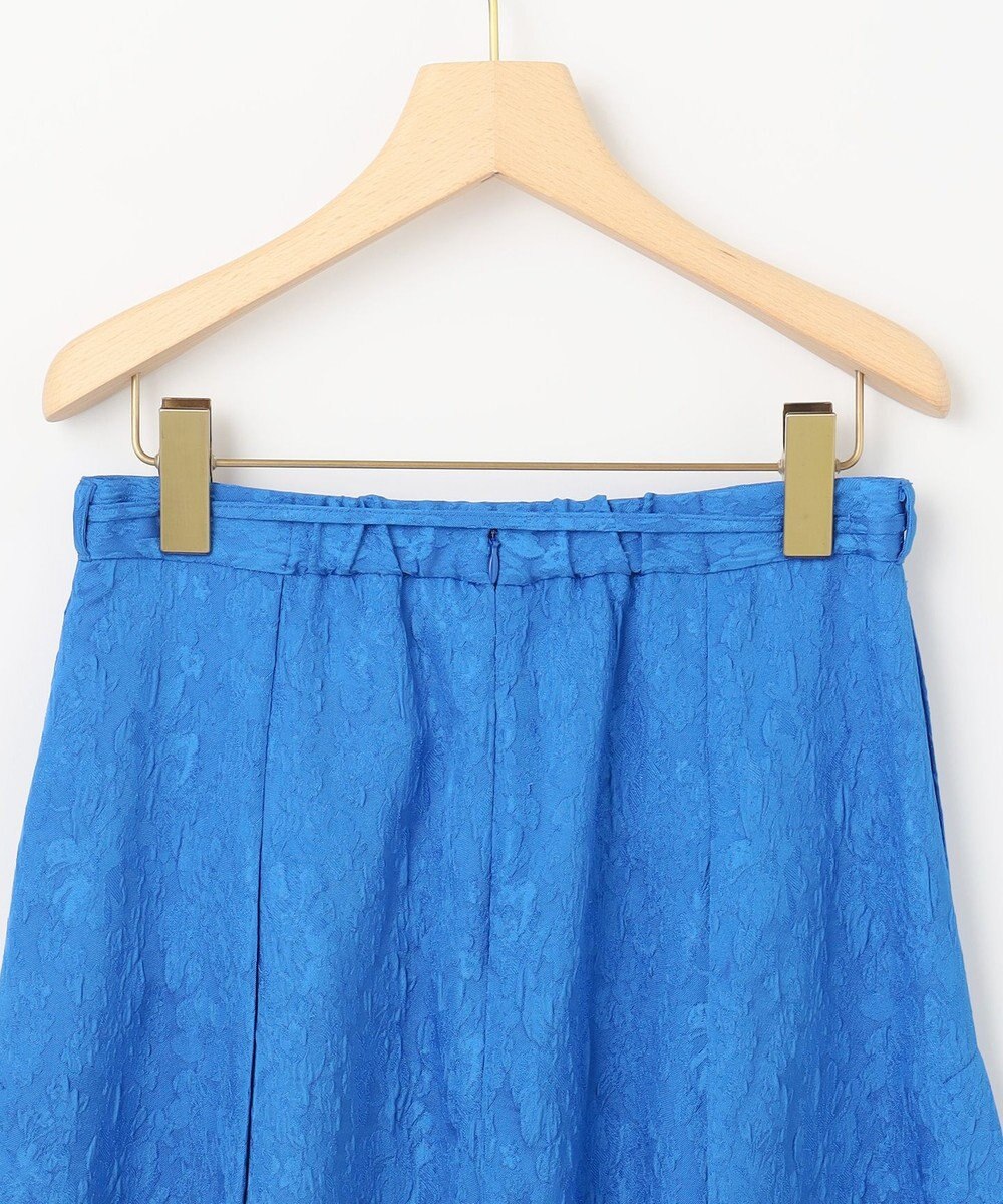 組曲 S 【WEB限定】エアリーフラワージャガード フレアスカート 