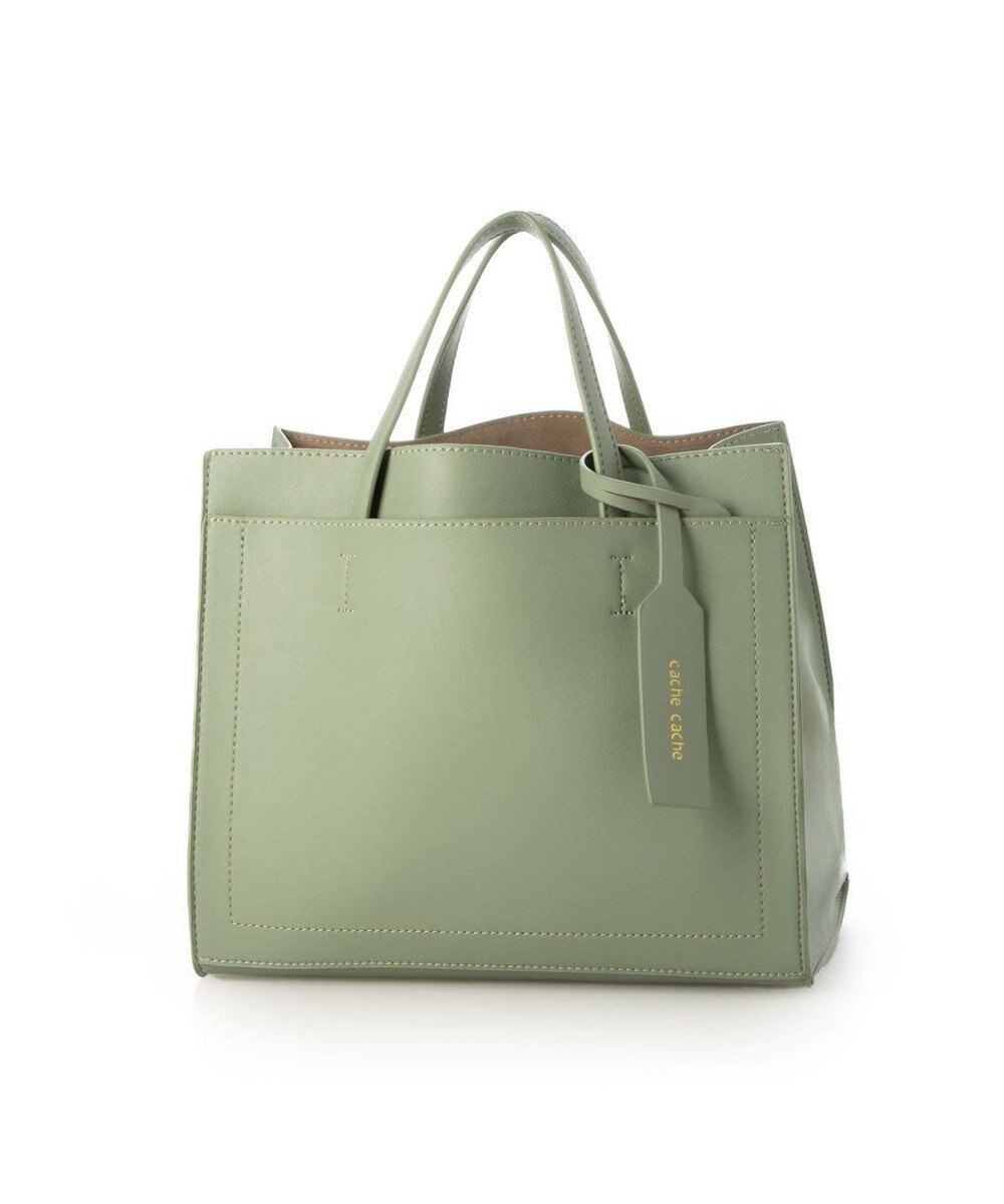 UNBILLION カシュカシュ cachecache / パーテーションミニ2wayトートバッグ 