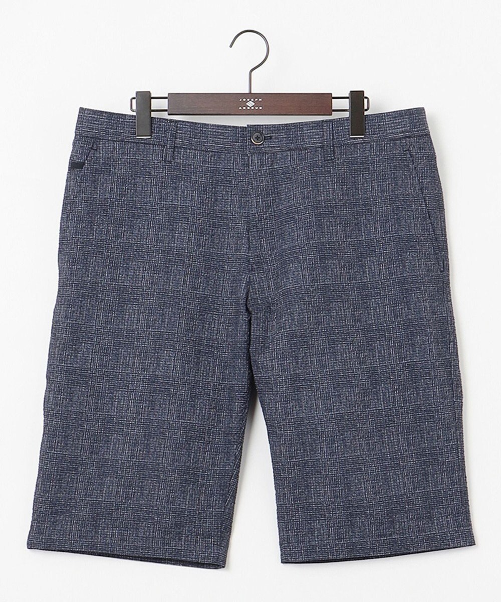 JOSEPH ABBOUD 【キングサイズ・イージーケア】ウエストも伸びる！ライトウェーブ ハーフパンツ 