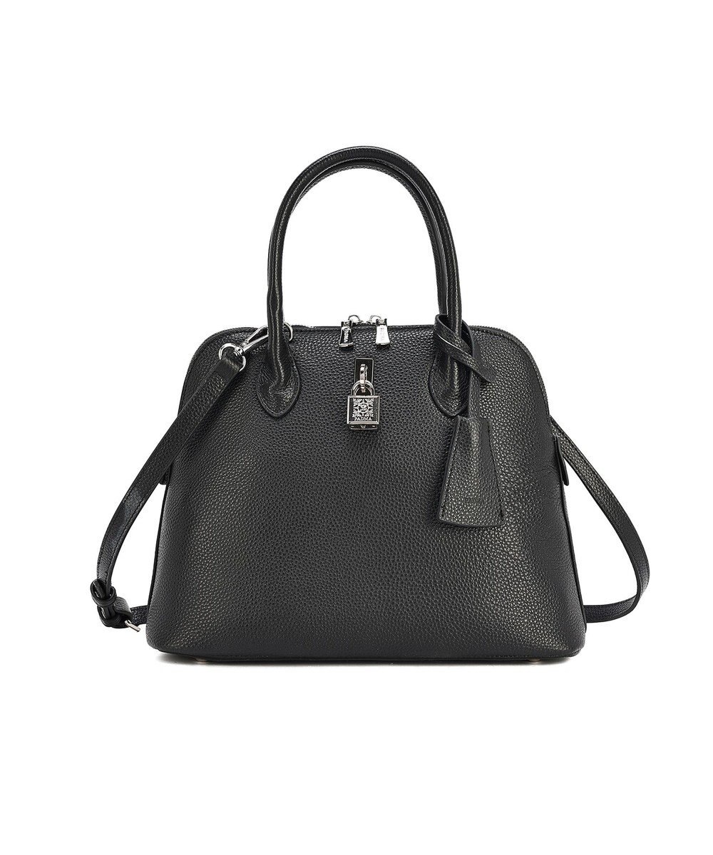 style code 【PADMA/パドマ】 キーチャーム付 本革ハンドバッグ 