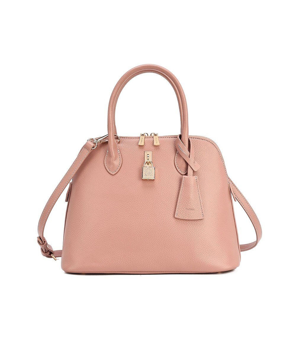 style code 【PADMA/パドマ】 キーチャーム付 本革ハンドバッグ 