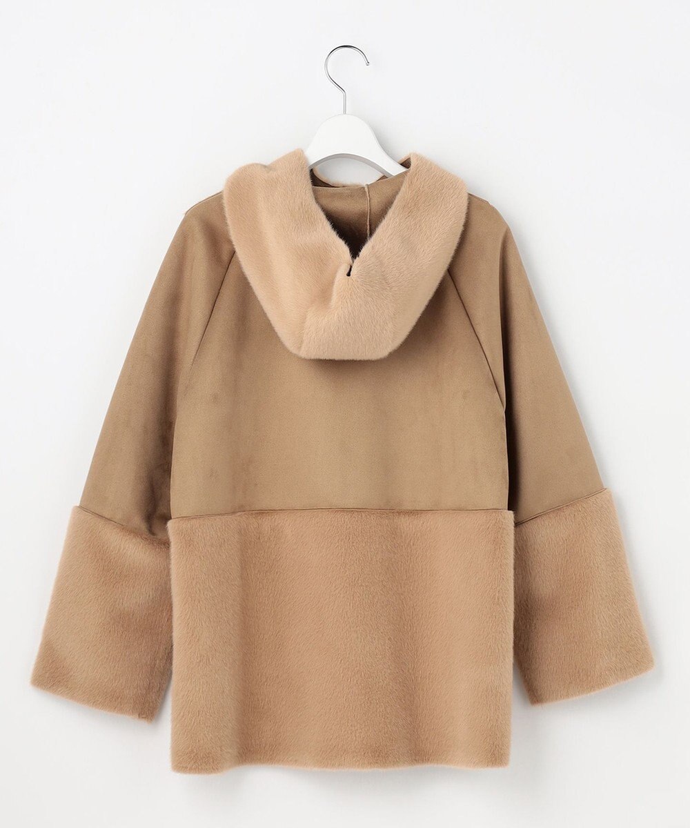 ANY SIS Luxuryフェイクムートン コート 