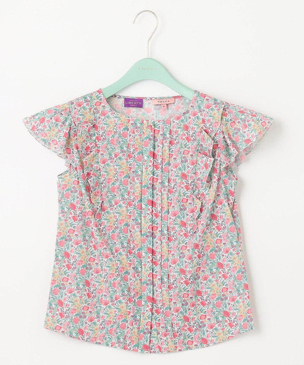 TOCCA 【LIBERTY社オリジナル素材】【洗える！】FLORAL STORY ブラウス 