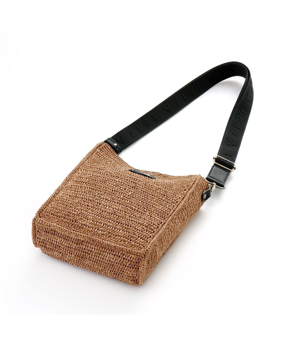 IBIZA ラフィア　ショルダーバッグ 