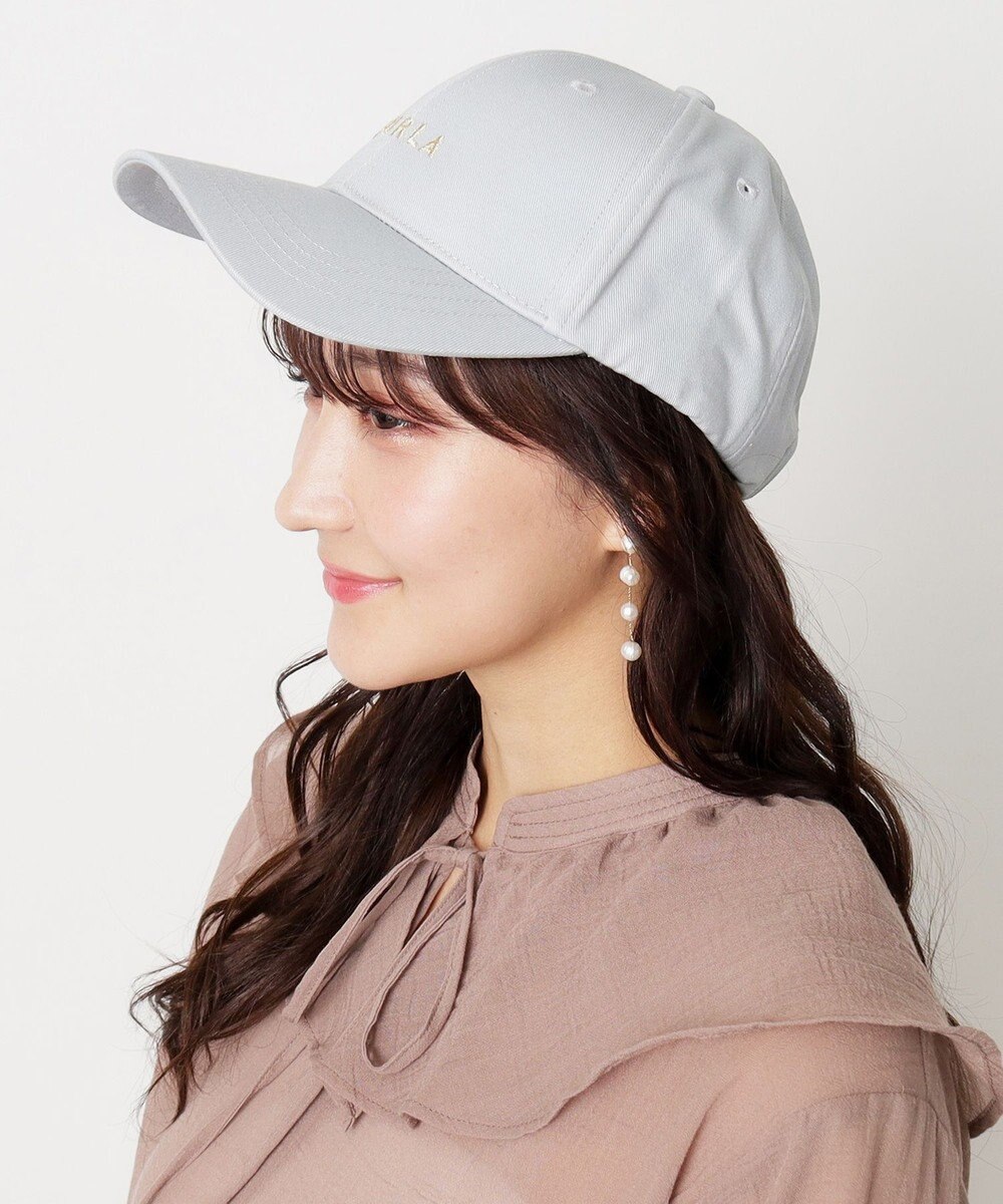 MOONBAT FURLA(フルラ) フロントロゴ刺繍キャップ UV 