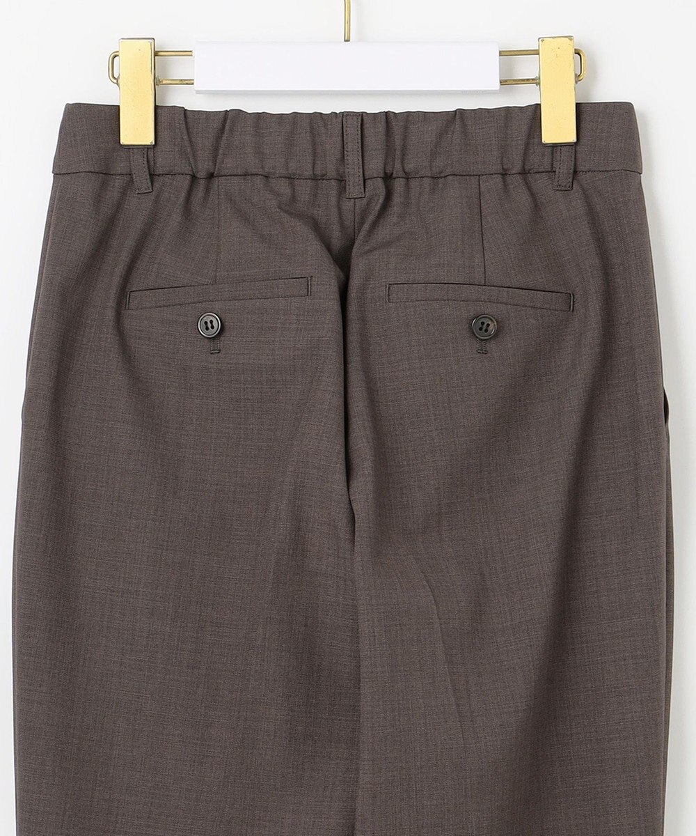 ANY SIS ウーステッドエステル テーパード パンツ 