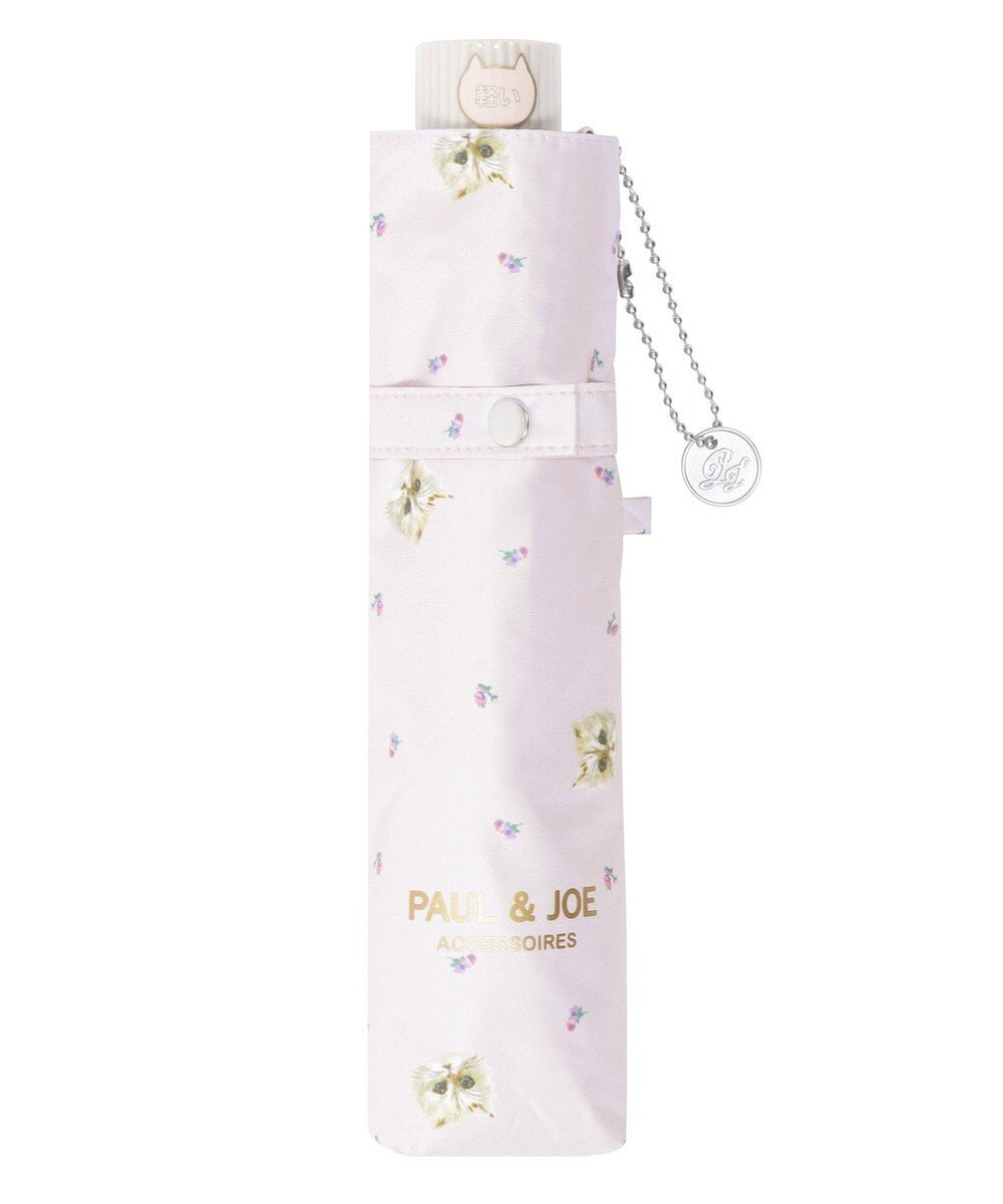 MOONBAT 【一級遮光/軽量】PAUL & JOE 晴雨兼用 折りたたみ日傘 ジプシー 総柄 