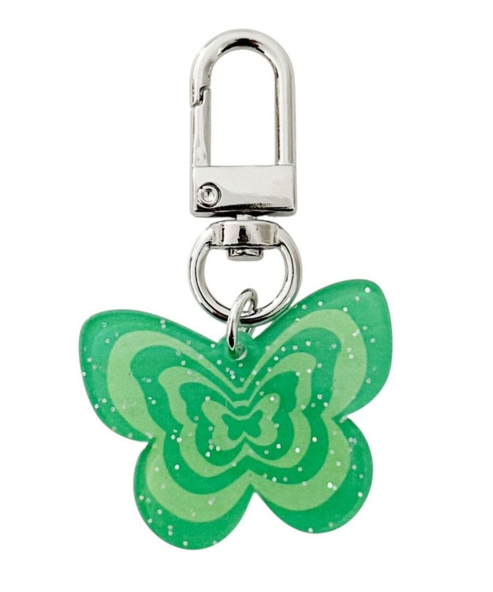 WEGO カラフルバタフライキーホルダー 