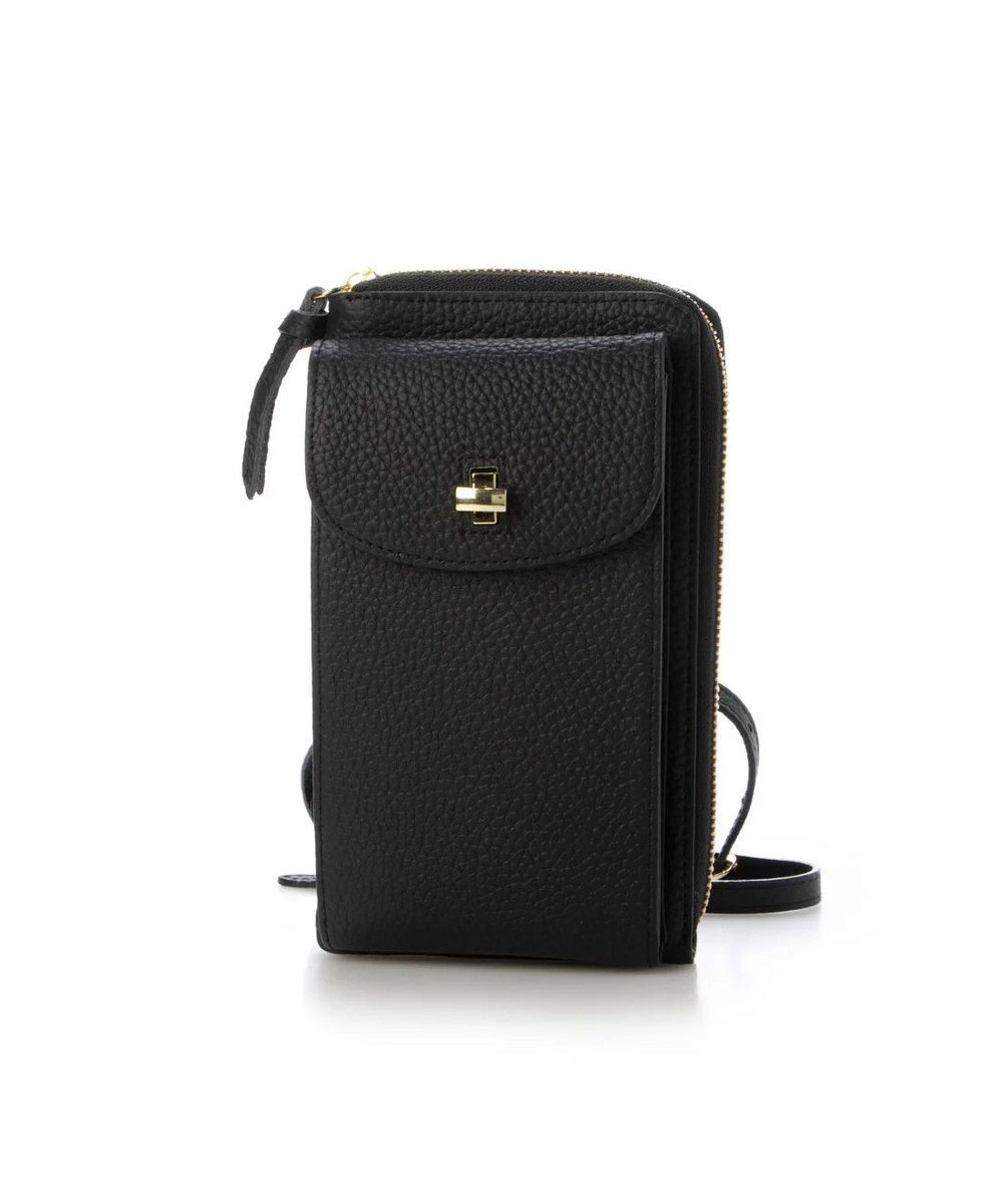 UNBILLION ペルケ perche / 牛革シュリンクタイプモバイルウォレットショルダー　旧8660 