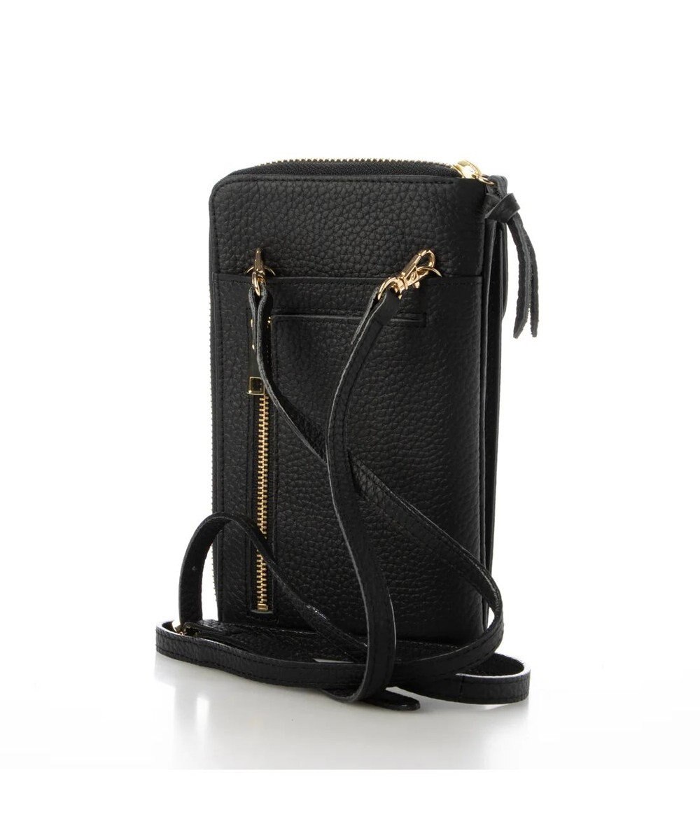 UNBILLION ペルケ perche / 牛革シュリンクタイプモバイルウォレットショルダー　旧8660 