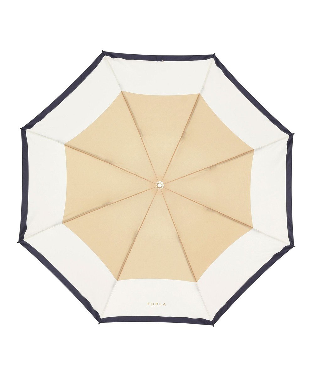 MOONBAT FURLA 【日本製】折りたたみ傘 カラーボーダー 