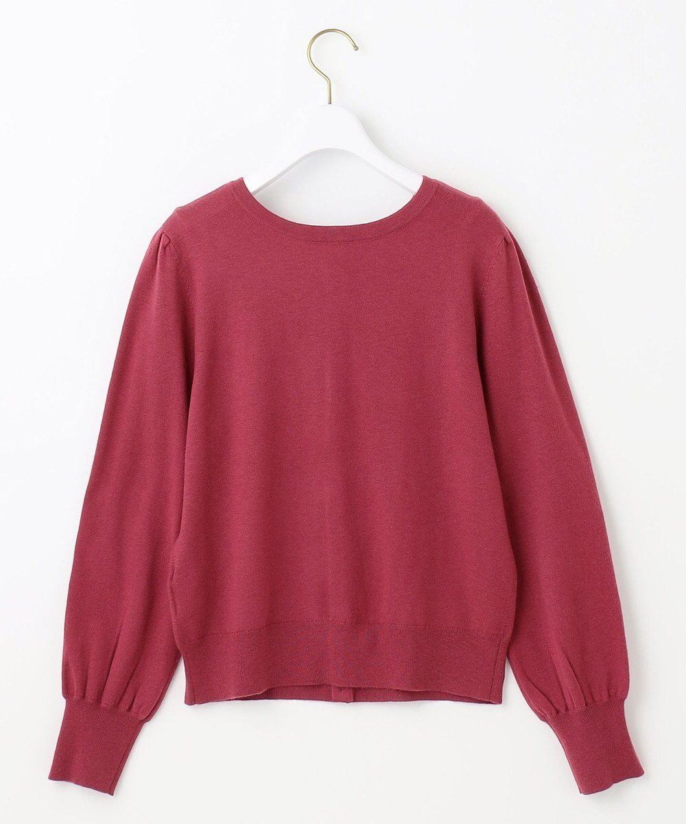 ANY SIS 【前後着用可能】2WAYパフスリーブ カーディガン 