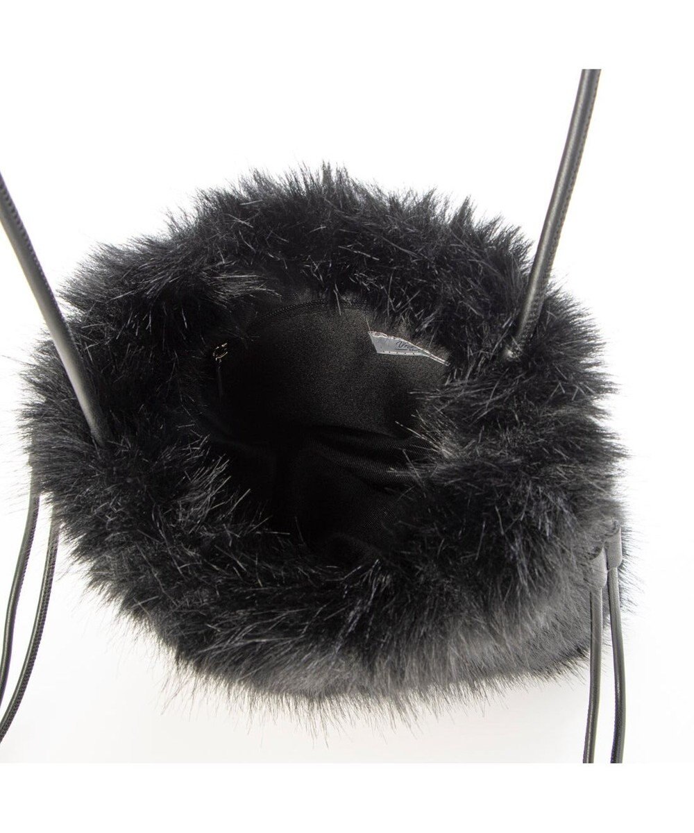 UNBILLION カシュカシュ cachecache / エコファーシンプル巾着ショルダーバッグ 