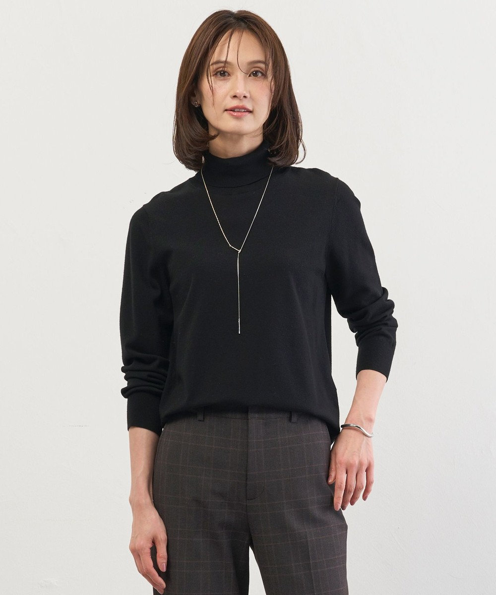 J.PRESS LADIES L 【人気のため新色追加】PRINCE タートルネック ニット 